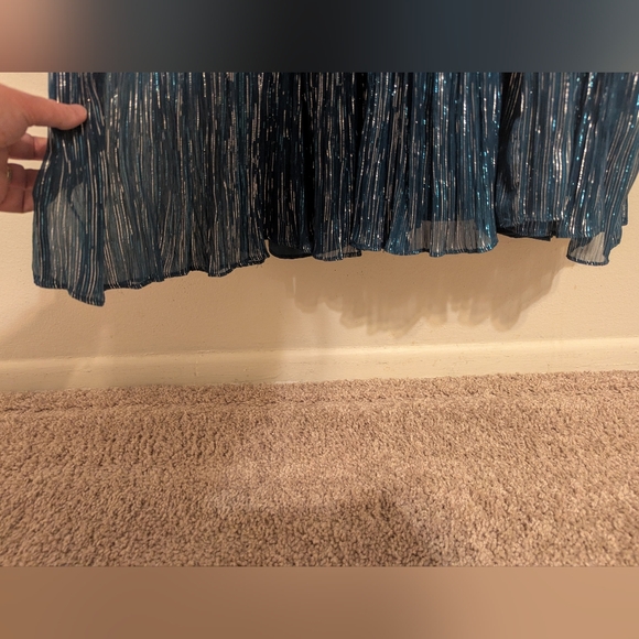 Anthropologie Ranna Gill Celestial Halter Maxi Gown Dress - Picture 8 of 11